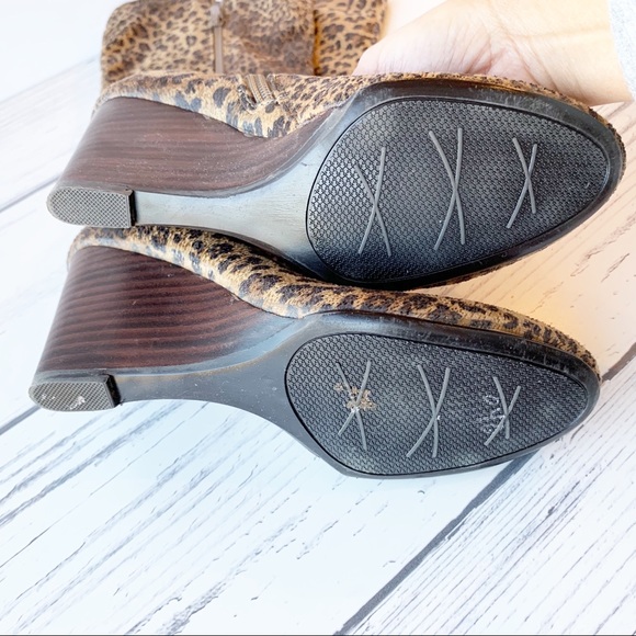 BP Nordstrom Animal Print Boots - Picture 4 of 5